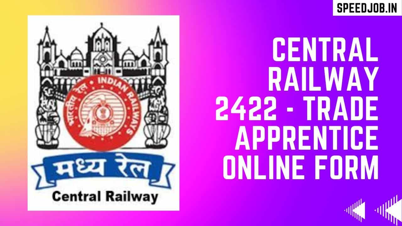 Rrc 2422 central railway apprentice recruitment 1 Cr2422