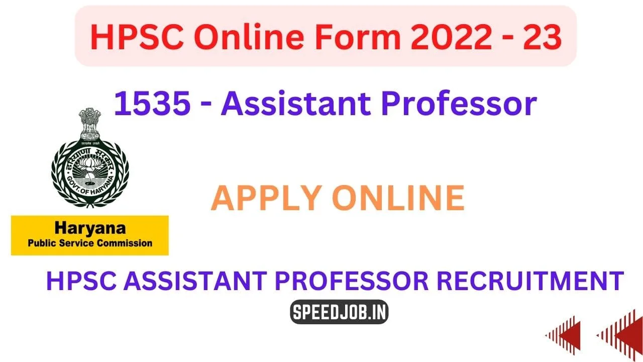Hpsc assistant professor recruitment 1 Hpsc 1535 assistant professor rec