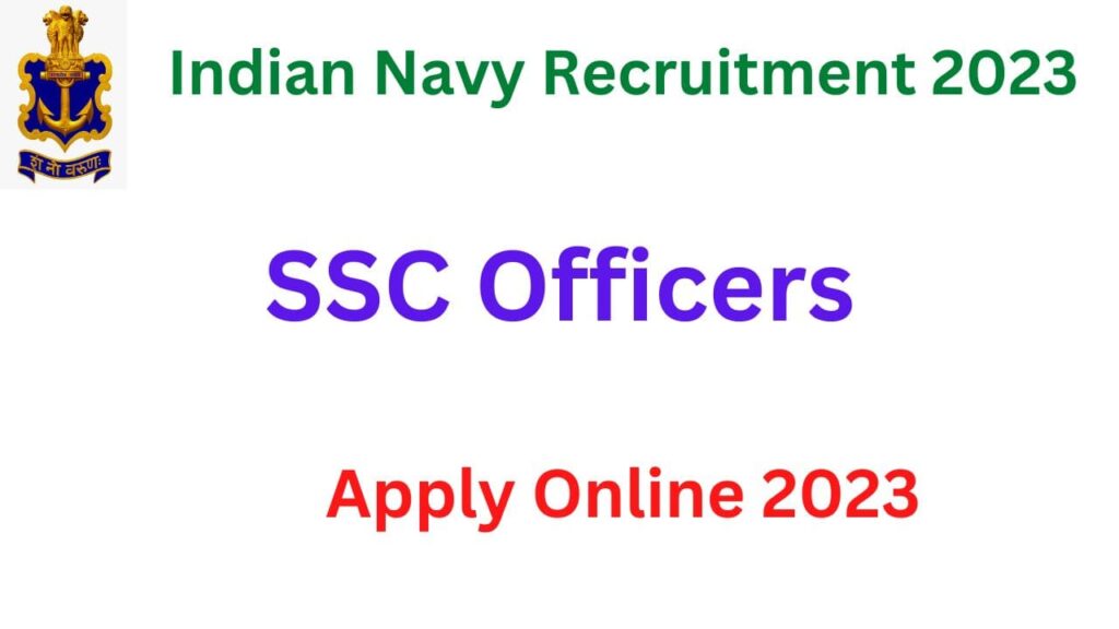 Indian navy ssc officers recruitment 2023 1 Indian navy ssc officers recruitment 2023