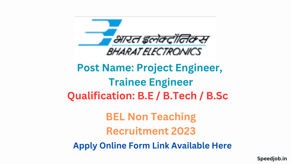 Bel engineers online form 2023