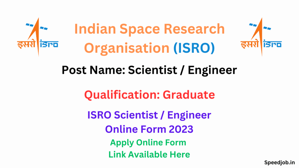 Isro recruitment 2023 scientist 2 Isro scientist / engineer recruitment 2023