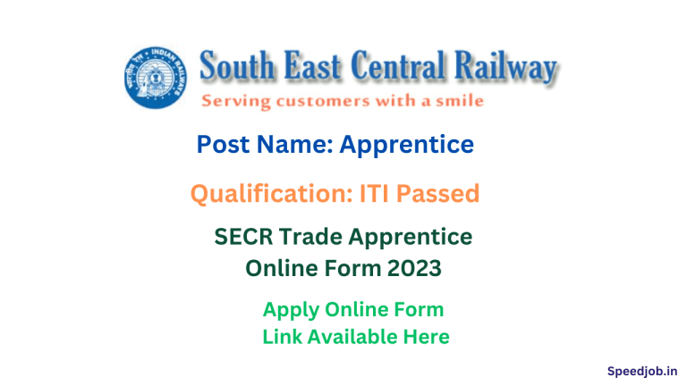 Railway secr apprentice recruitment 2023 1 Railway secr apprentice recruitment online form 2023