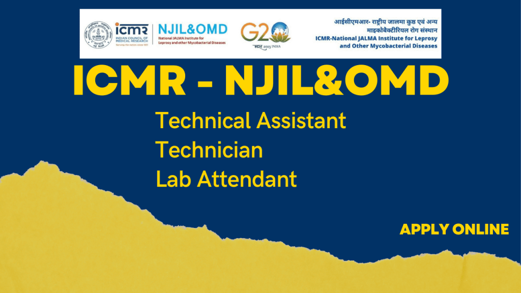 Icmr njil&omd recruitment 2023 1 Icmr njil&omd recruitment 2023