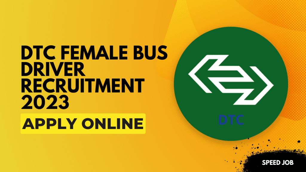 Dtc bus driver recruitment 2023 1 Dtc bus driver recruitment 2023