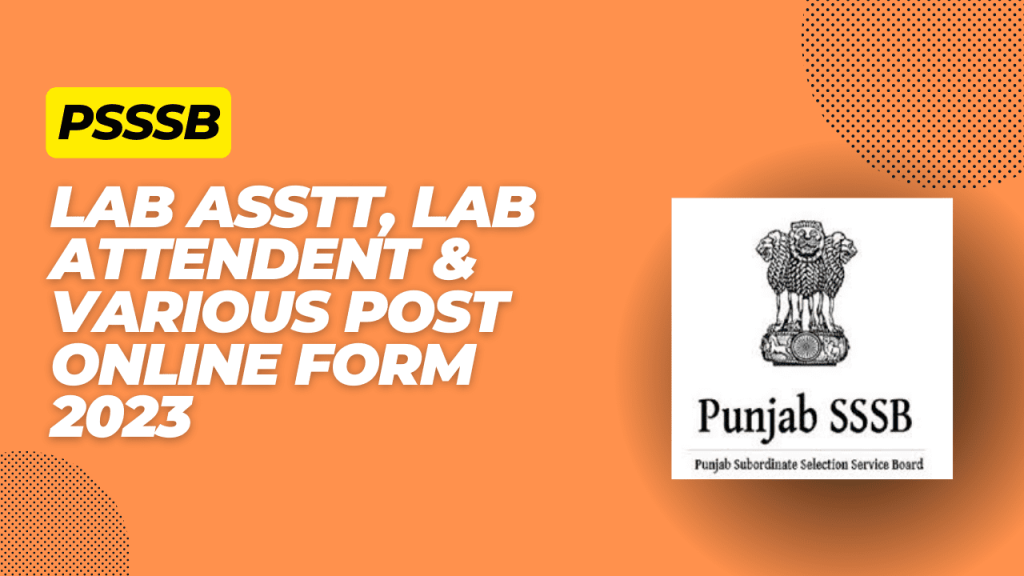 Psssb recruitment 2023 1 Psssb recruitment 2023