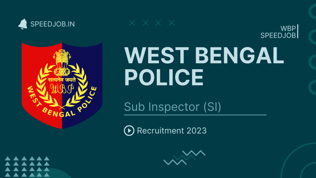 Bengal police recruitment 2023