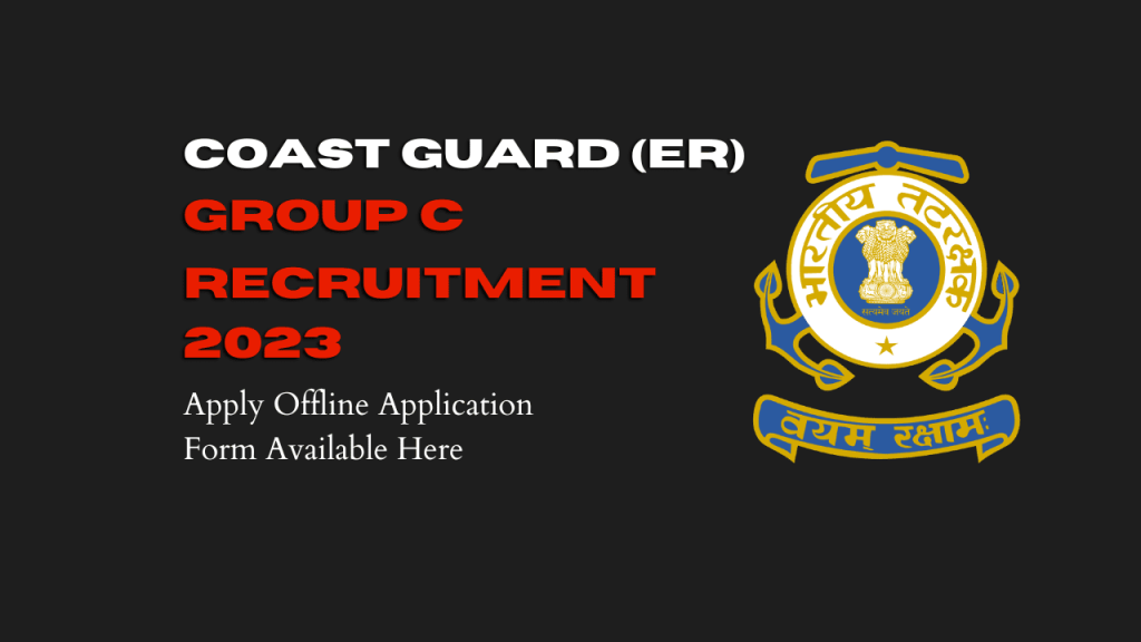 Coast guard eastern region recruitment 2023 1 Coast guard eastern region recruitment 2023