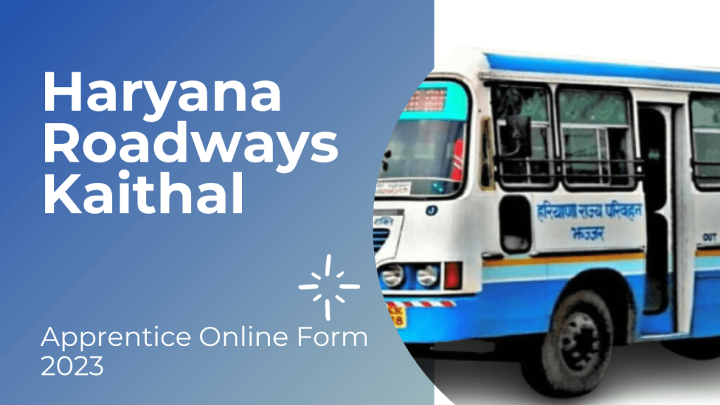 Kaithal roadways apprentice recruitment 2023