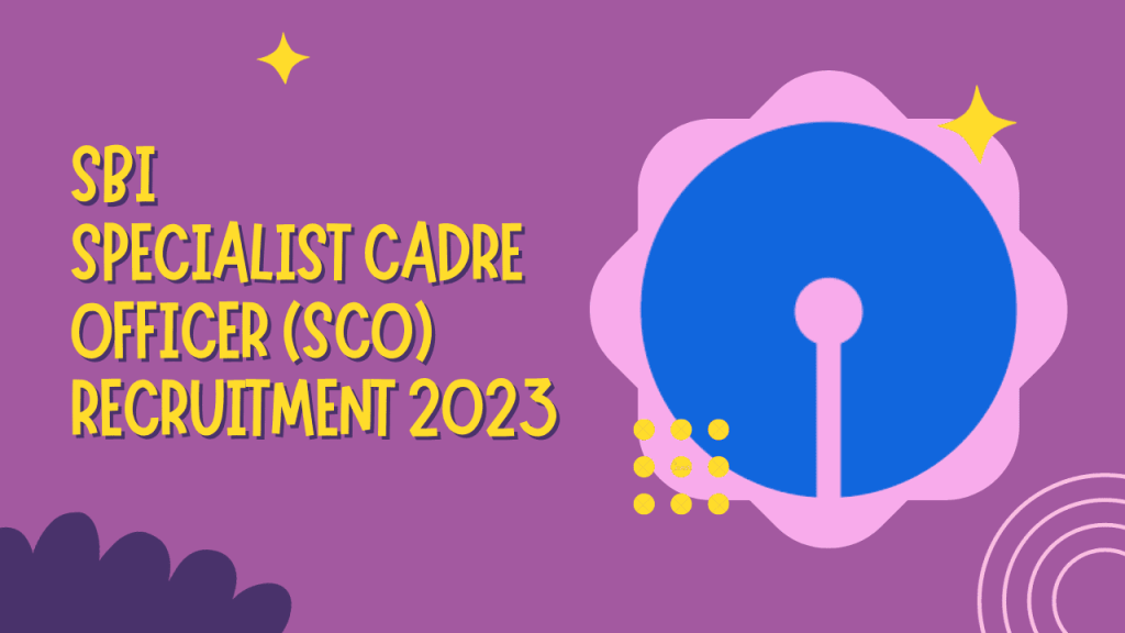 Sbi sco recruitment 2023 1 Sbi sco recruitment 2023