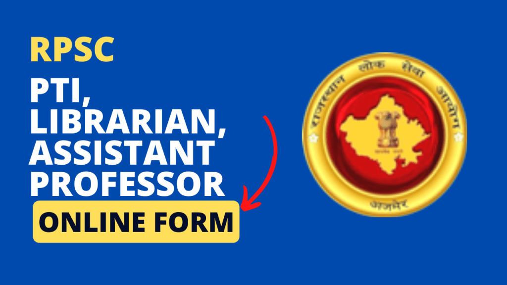 Rpsc recruitment 2023 various post 1 Rpsc various post recruitment 2023