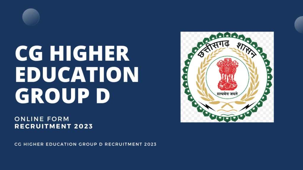 Cg higher education recruitment 2023 1 Cg higher education recruitment 2023