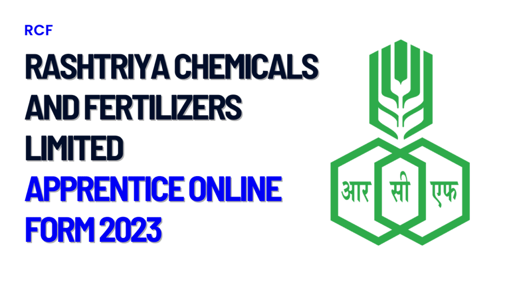Rcf apprentice online form 2023 1 Rcf, mumbai apprentice recruitment 2023