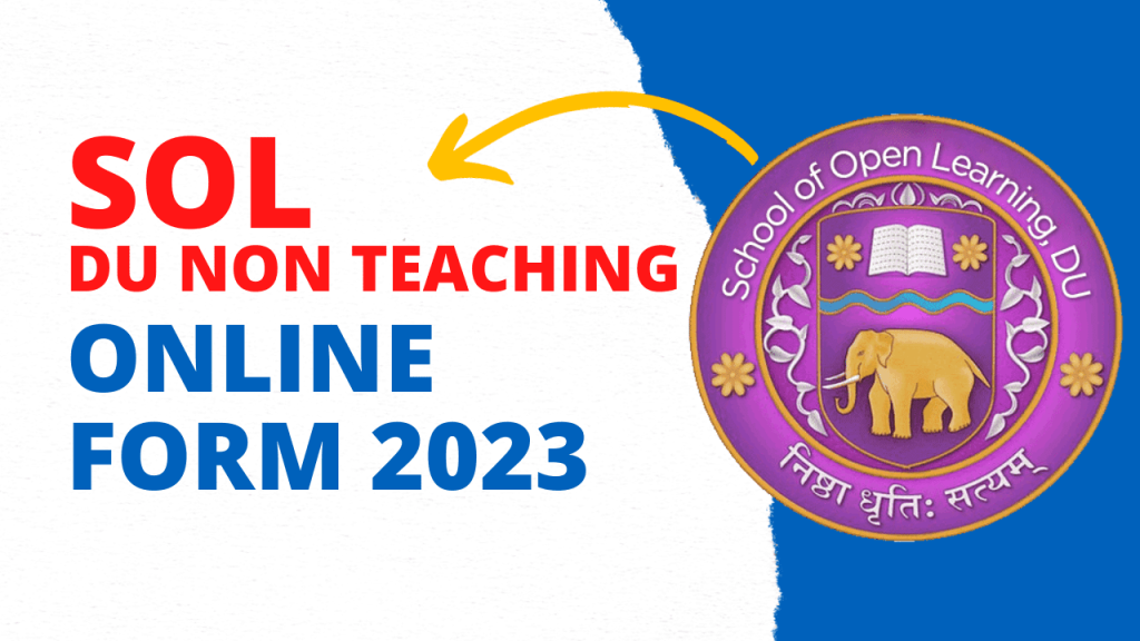 Sol delhi non teaching recruitment 2023 1 Sol delhi non teaching recruitment 2023