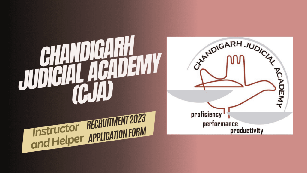 Chandigarh judicial academy recruitment 2023 1 Chandigarh judicial academy recruitment 2023