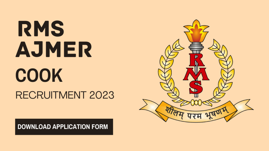 Rms ajmer rajasthan recruitment 2023 1 Rms ajmer recruitment 2023