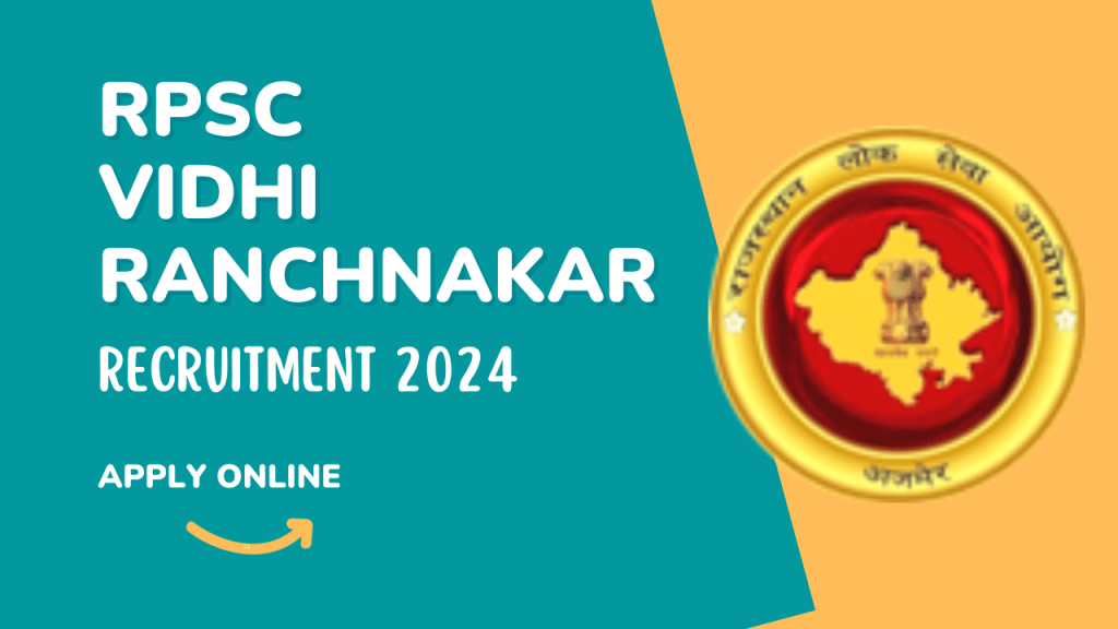 Rpsc vidhi rachnakar recruitment 2024 1 Rpsc vidhi rachnakar recruitment 2024