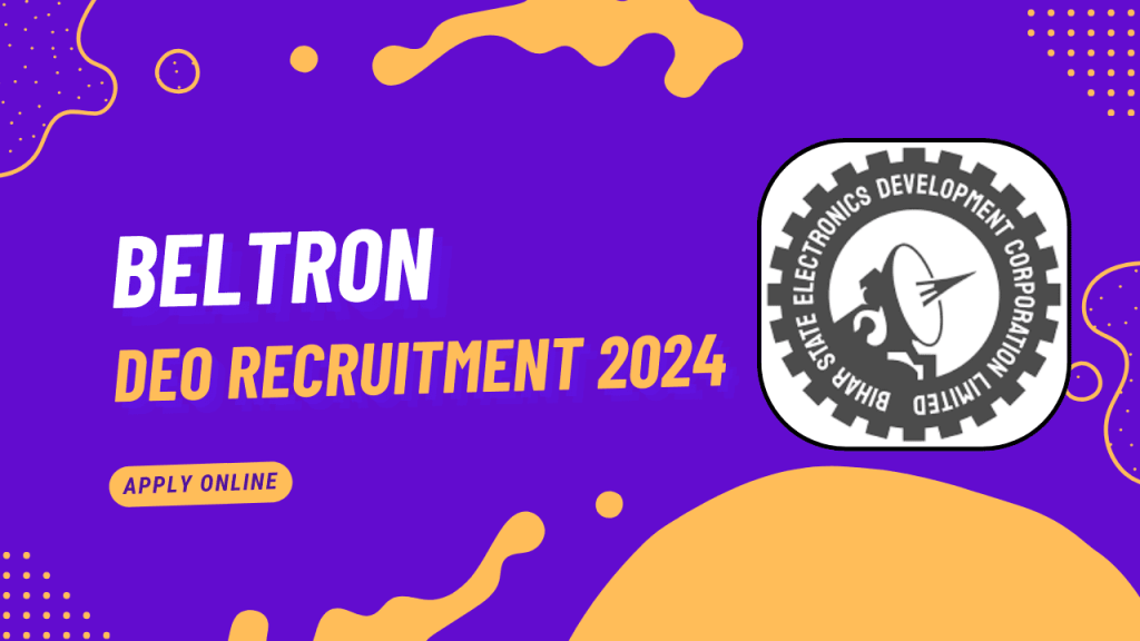 Beltron deo recruitment 2024 1 Beltron deo recruitment 2024