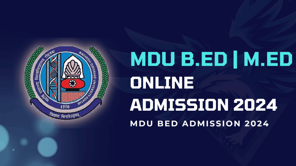 Haryana b. Ed and m. Ed admission 2024 1 Haryana b. Ed and m. Ed admission 2024