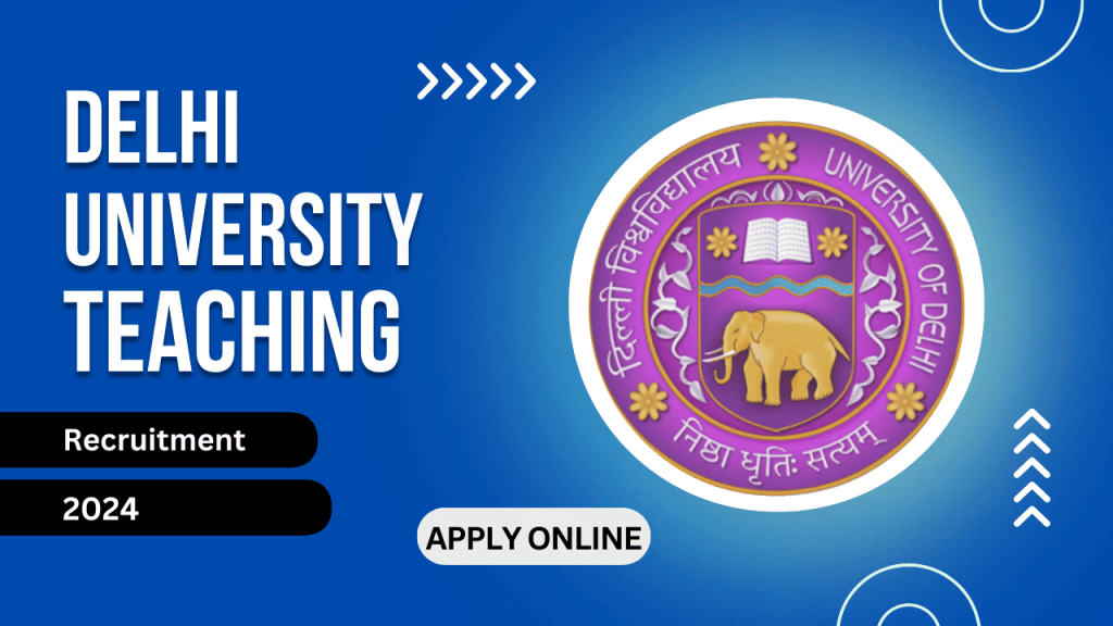 Du professor recruitment 2024 2 Du professor recruitment 2024