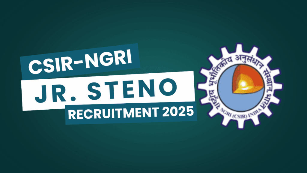 Csir ngri recruitment 2025 1 Csir ngri recruitment 2025