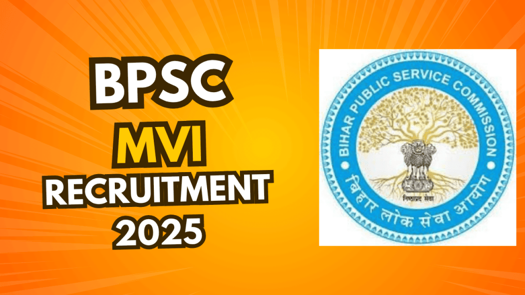 Bpsc motor vehicle inspector recruitment 2025 1 Bpsc motor vehicle inspector recruitment 2025