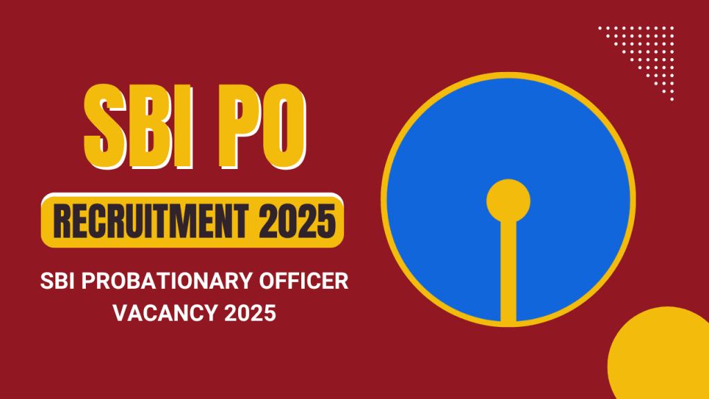 Sbi po recruitment 2025 1 Sbi po recruitment 2025