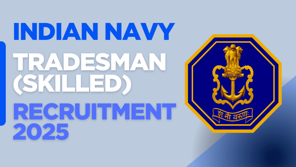 Indian navy tradesman recruitment 2025 1 Indian navy tradesman recruitment 2025