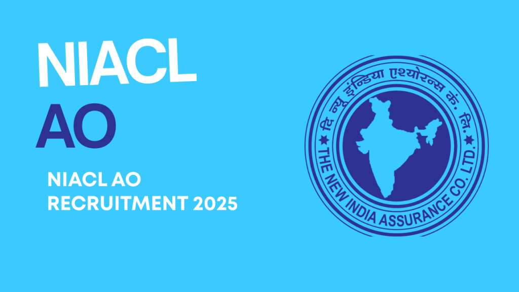 Niacl ao recruitment 2025 1 Niacl ao recruitment 2025