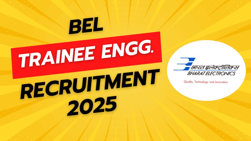 Bel trainee engineer - i recruitment 2025 1 Bel trainee engineer - i recruitment 2025