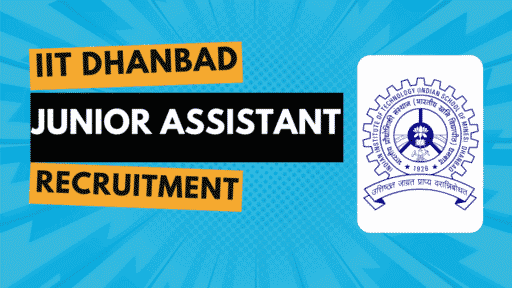 Iit dhanbad junior assistant recruitment 2025 1 Iit dhanbad junior assistant recruitment 2025