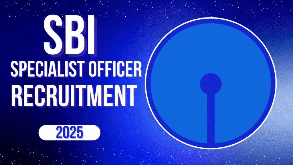 Sbi specialist officer recruitment 2025 1 Sbi specialist officer recruitment 2025