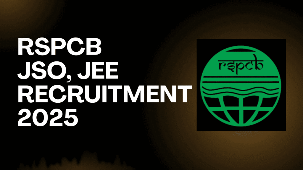 Rspcb recruitment 2025 1 Rspcb recruitment 2025