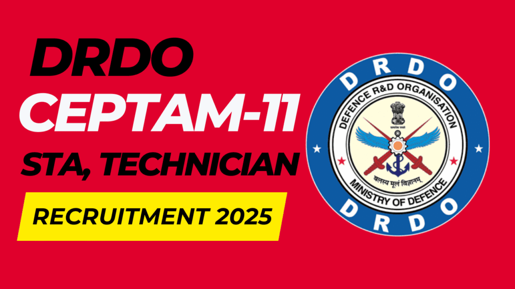 Drdo ceptam 11 recruitment 2025 1 Drdo ceptam 11 recruitment 2025