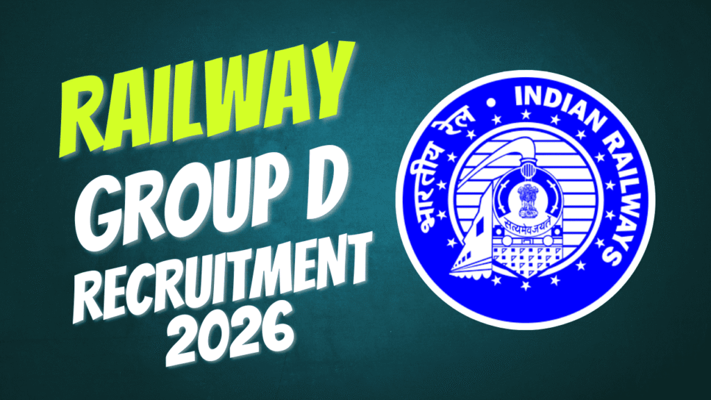 Railway group d recruitment 2026 1 Railway group d recruitment 2026