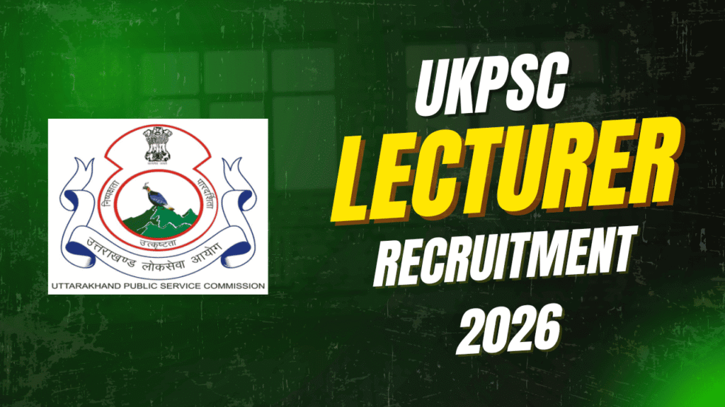 Ukpsc lecturer recruitment 2026 1 Ukpsc lecturer recruitment 2026