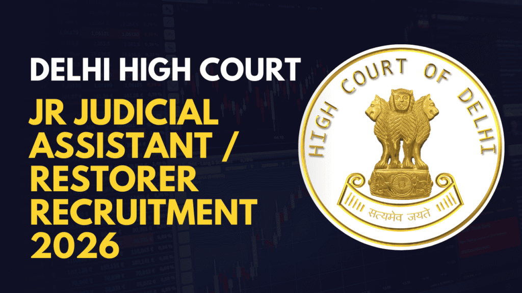 Delhi high court jja recruitment 2026 1 Delhi high court jja recruitment 2026