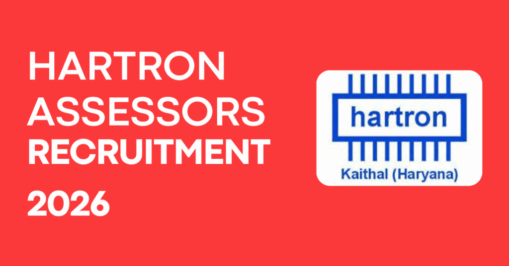 Hartron assessors recruitment 2026 1 Hartron assessors recruitment 2026