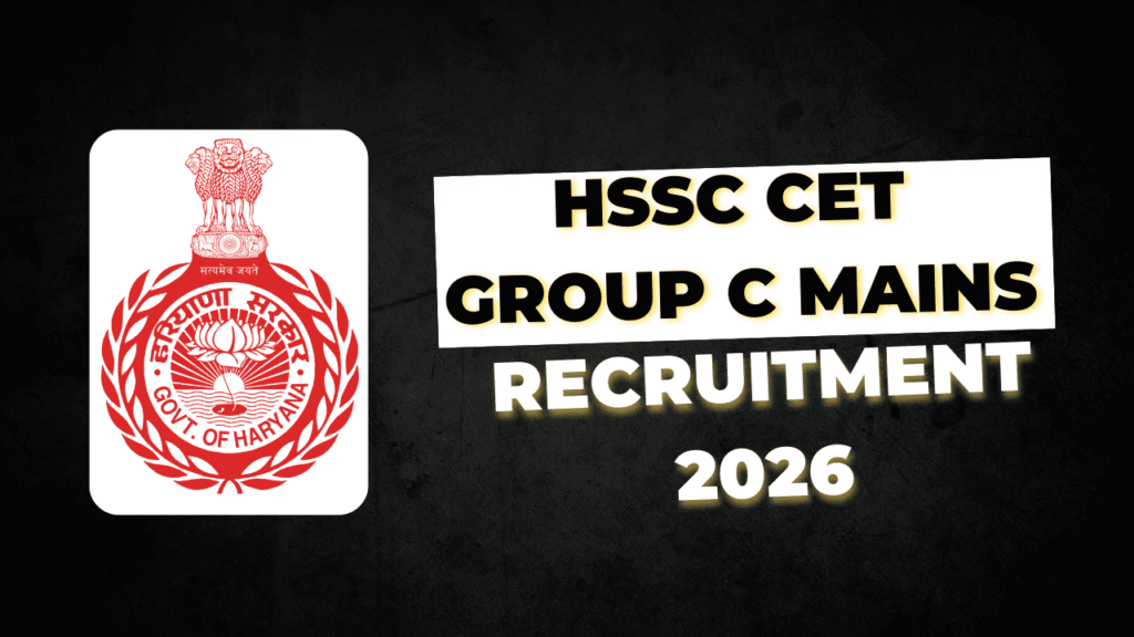 Hssc group c cet mains recruitment 2026 1 Hssc group c cet mains recruitment 2026