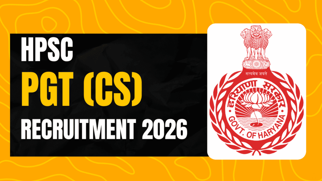 Hpsc pgt computer science recruitment 2026 1 Hpsc pgt computer science recruitment 2026