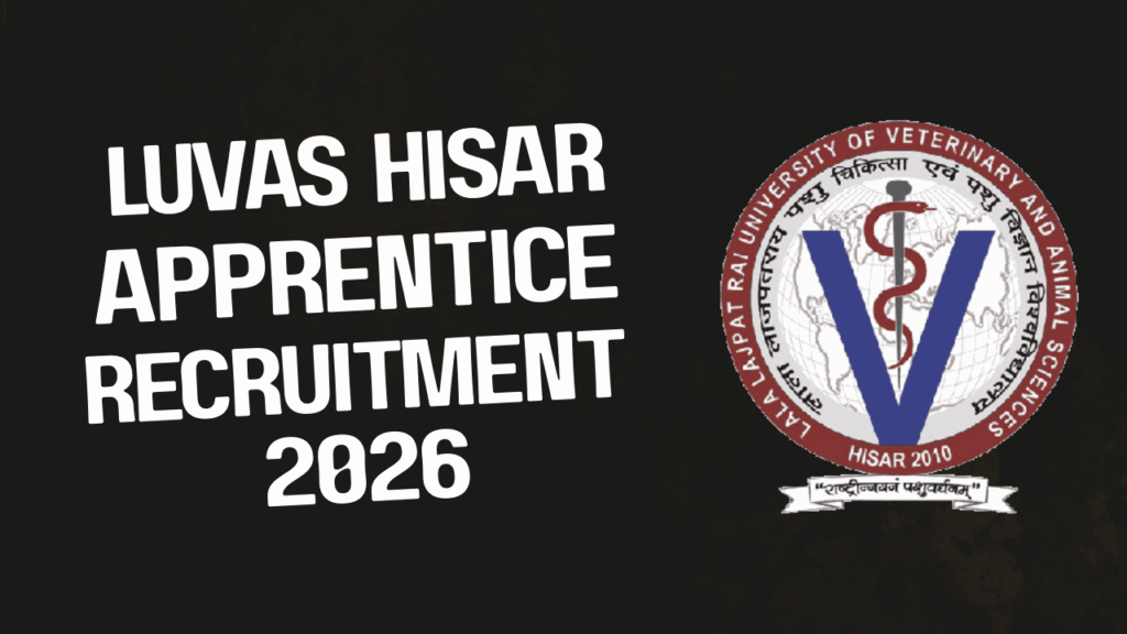 Luvas apprentice recruitment 2026 1 Luvas apprentice recruitment 2026