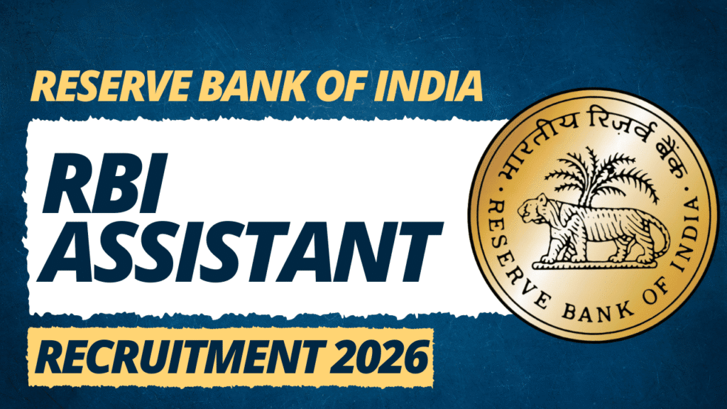 Rbi assistant recruitment 2026 1 Rbi assistant recruitment 2026