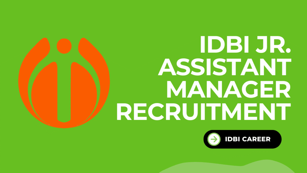 Idbi jam recruitment 2026 1 Idbi jam recruitment 2026