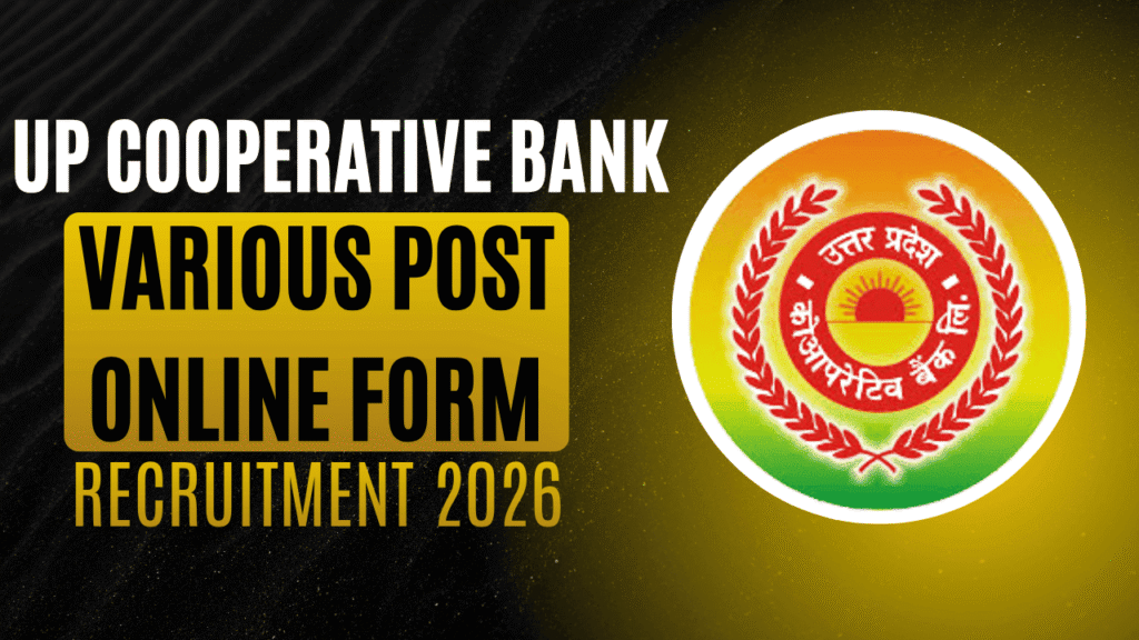Up cooperative bank recruitment 2026 1 Up cooperative bank recruitment 2026