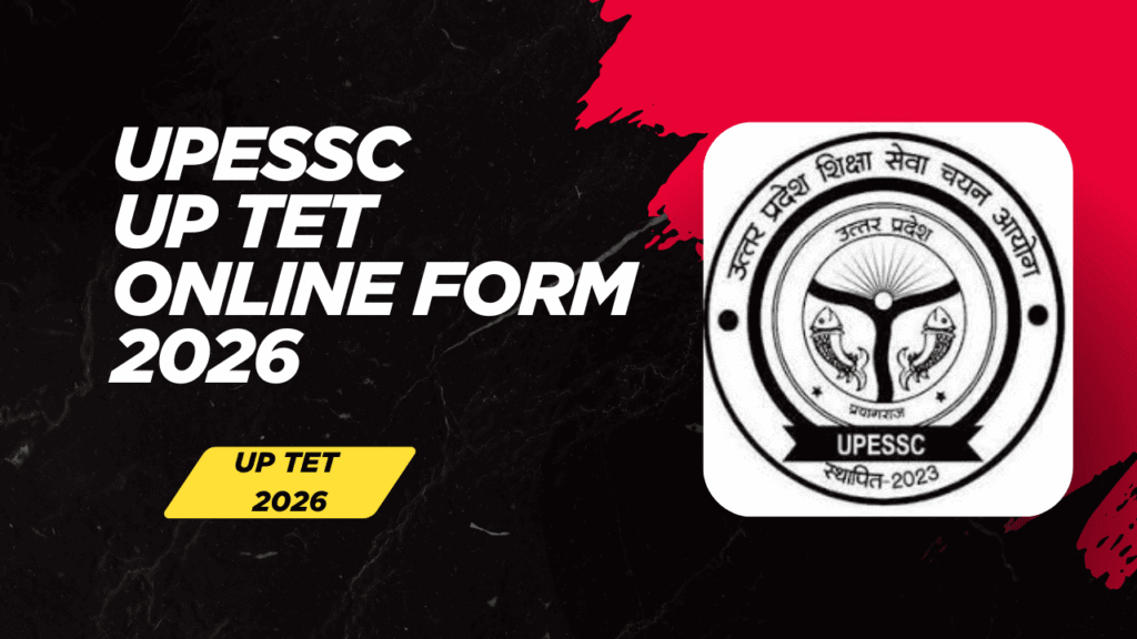 Up tet 2026 1 Up tet 2026 | uttar pradesh tet online form 2026 / exam date/ syllabus/ admit card/ result/ selection procedure/salary