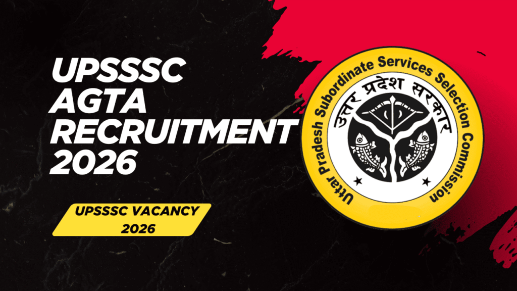 Upsssc agta recruitment 2026 1 Upsssc agta recruitment 2026