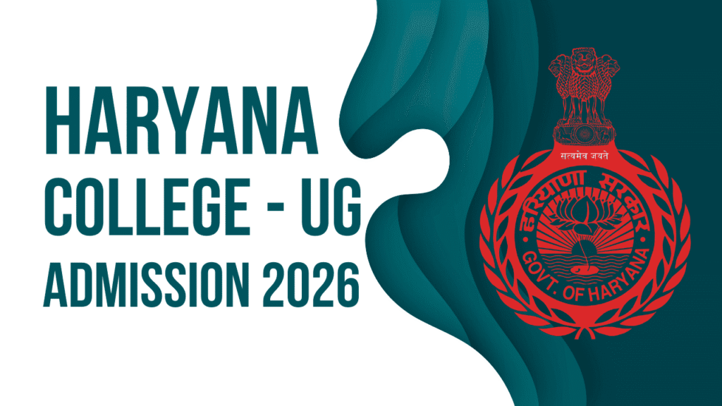 Haryana college ug couse admission 2026-27 1 Haryana college ug couse admission 2026-27