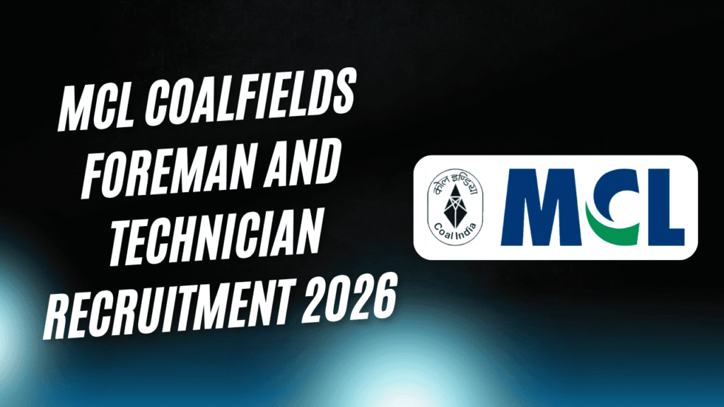 Mcl foreman and technician recruitment 2026 1 Mcl foreman and technician recruitment 2026