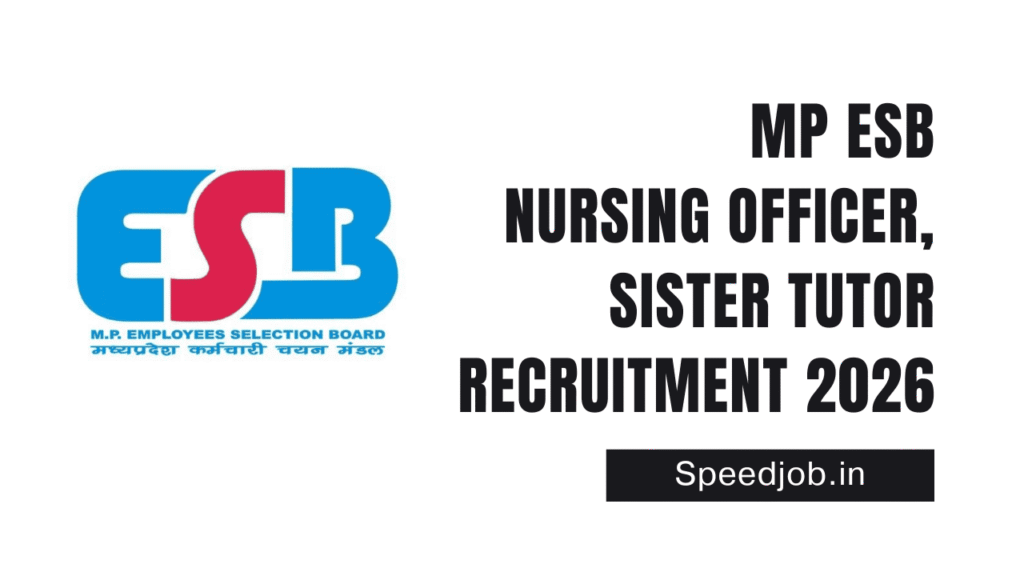 Mpesb nursing officer and sister tutor recruitment 2026 1 Mpesb nursing officer and sister tutor recruitment 2026