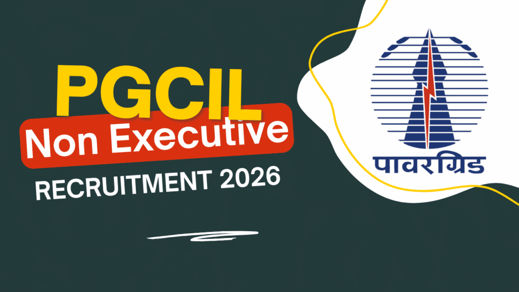 Pgcil non executive recruitment 2026 1 Pgcil non executive recruitment 2026
