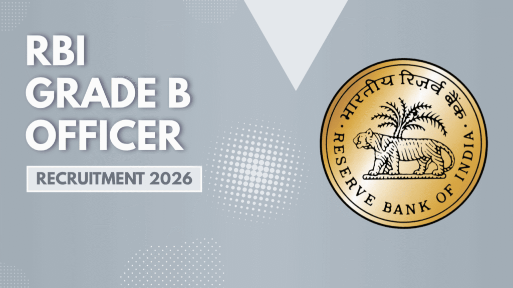 Rbi grade b officer recruitment 2026 1 Rbi grade b officer recruitment 2026
